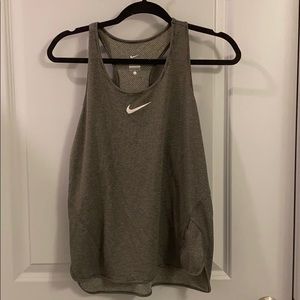 Grey & Black Nike Dri-Fit Tank